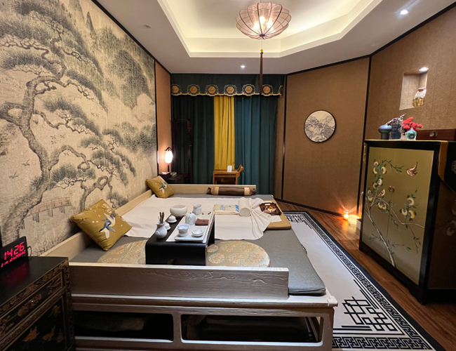 武汉江汉足疗减压会所环境展示（二）一种真挚的艺术生活态度