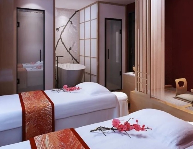 武汉江汉高端会所桑拿环境展示（九）快乐驿站，体验水疗